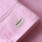 Bathriene 100% Bamboo Bath Towels 600 Gsm Large Size | Luxury Bath Towel Highly Absorbent, Super Soft, Quick Dry & Skin Friendly (Plush Pink)