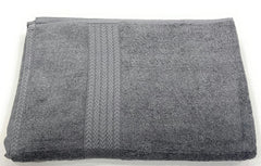 Bombay Dyeing Tulip Premium Cotton Large Size Bath Towel 500 Gsm (Grey)