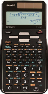 Sharp Calculators EL-W516TBSL Advanced Scientific Calculator With Write View 4 Line Display & Solar Power