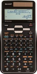 Sharp Calculators EL-W516TBSL Advanced Scientific Calculator With Write View 4 Line Display & Solar Power