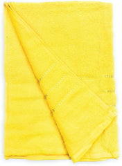 Bombay Dyeing Flora Small Size Bath Towel 500 Gsm - Yellow