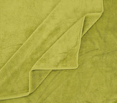 Black Gold The Finer Touch Microfiber 1 Bath Towel, 2 Hand Towels & 2 Washcloth (Green) - Set Of 5