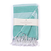 Haber Premium Basic Large Size 100% Cotton Towel 300 Gsm | Soft, Absorbent & Comfortable Quick Dry Bath Towels - Mint (1 Pcs)