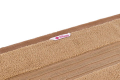 Casa Copenhagen Egyptian Cotton Zero Twist 1 Pcs Large Bath Towel 500 Gsm (Beige)