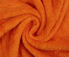 Mafatlal Bath Towels 1100 Gsm | Large Size Towel For Men & Women Daffodil Series (Orange & Beige) - Pack Of 2