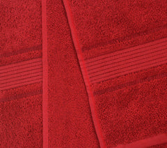Fash Home Towel 400 Gsm | Ultra Soft, Highly Absorbent, Quick Dry, Plush & Durable Cotton Bath Towel (Maroon Red)