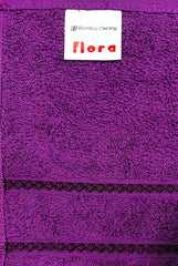 Bombay Dyeing Flora Large Size Bath Towel 500 Gsm (Purple)