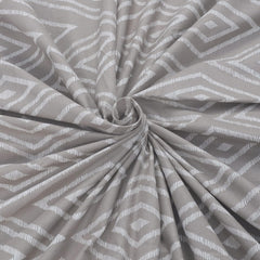 Super King Size Bedsheets 108 X 108 Inches With 2 Pillow Covers, Taupe | Lightweight & Breathable Cotton Bedsheet