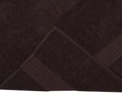 RD Trend 100% Cotton Bath Towels 1000 Gsm | Soft & Absorbent Bath Towel For Men, Women Urban Comfort (Black & Wine) - 2 Pcs