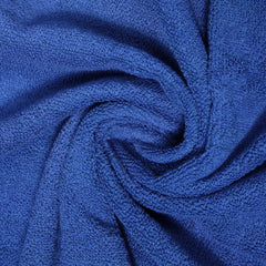 Dreamscape 100% Cotton Bath Towel 1100 Gsm - Set Of 2 (Blue & Light Orange)