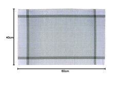 Sami Studios Kitchen Cotton Towels 600 Gsm | Highly & Absorbent For Kitchen Cleaning & Quick Drying Elegant Waffle Checks X-Large Towel (Set Of 15) -Multicolor