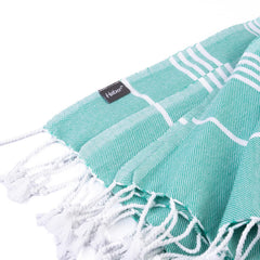 Haber Premium Basic Large Size 100% Cotton Towel 300 Gsm | Soft, Absorbent & Comfortable Quick Dry Bath Towels - Mint (1 Pcs)