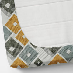All Around Elastic Fitted Bedsheets King Size With 2 Pillow Covers | Double Size 72 X 78 X 10 Inches, Multicolor - Ideal For Hotel, House, Bedroom, Guest House