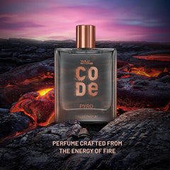 Wild Stone Code Pyro Eau De Parfum 100ml 3.4 Fl.oz.| Perfect Gift For Husband | Long Lasting Fragrance