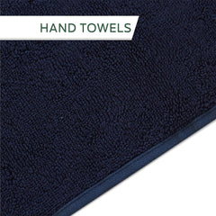 Heelium Bamboo Hand Towel 600 Gsm | Ultra Absorbent & Anti-Bacterial 3x Softer Than Cotton Towels (Peach, Blue & Teal)- Pack Of 3