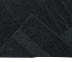 RD Trend 100% Cotton Bath Towels 1000 Gsm | Soft & Absorbent Bath Towel For Men, Women Urban Comfort (Black & White) - 2 Pcs
