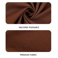 Queen Size Solid Plain Bedsheet Set Includes 2 Pillow Covers - 90 X 95 Inches, Copper | Exceptional Softness & Breathability | Premium Microfiber Material