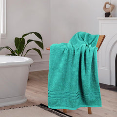 Home Elegance 100% Cotton Comfort Living Bath Towel 400 Gsm (Sea Green)- Pack Of 1