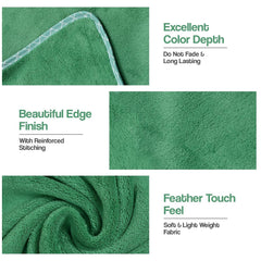 Urbanleaf Microfiber Large Bath Towel Quick Dry Super Absorbent Bath Towel | Towel For Bath, Travel, Gym, Beach, Pool & Yoga (Parrot Green)