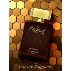 La French Mashroof Eau De Parfum 100ml 3.4 Fl.oz. | Long Lasting Unisex Oud Fragrance