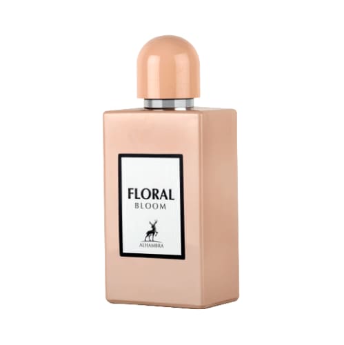 FLORAL BLOOM BY MAISON ALHAMBRA EAU DE PARFUM FOR WOMEN 100ML 3.4 FL.OZ. FLORAL BLOOM BY MAISON ALHAMBRA EAU DE PARFUM FOR WOMEN 100ML 3.4 FL.OZ.