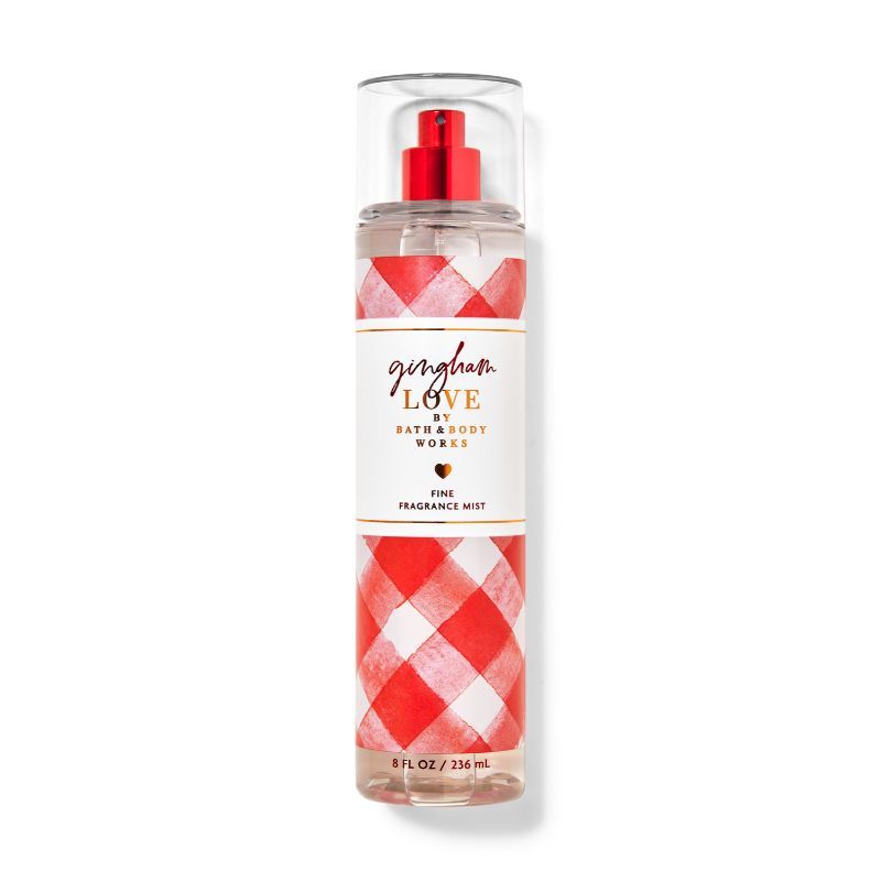 BATH & BODY WORKS GINGHAM LOVE FINE FRAGRANCE MIST 236ML 8 FL.OZ. BATH & BODY WORKS GINGHAM LOVE FINE FRAGRANCE MIST 236ML 8 FL.OZ.