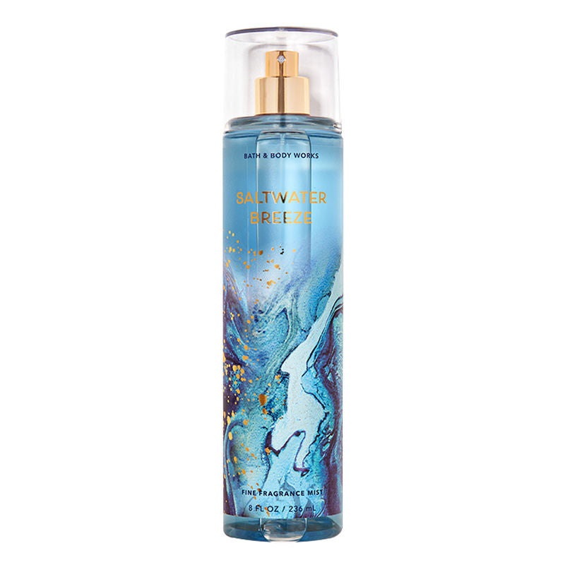 BATH & BODY WORKS SALTWATER BREEZE FINE FRAGRANCE MIST 236ML 8 FL.OZ. BATH & BODY WORKS SALTWATER BREEZE FINE FRAGRANCE MIST 236ML 8 FL.OZ.