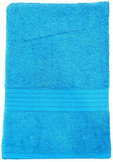 Bombay Dyeing Tulip Premium Cotton Large Size Bath Towel 500 Gsm (Scuba Blue)