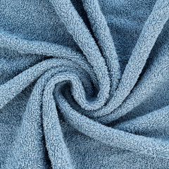 Casa Copenhagen, Germany Design He & She Super Soft Collection 100% Cotton 2 Pieces Large Bath Towel 525 Gsm - Dusty Blue & Pink