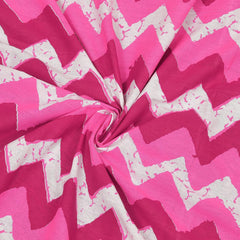 Rajasthani Jaipuri Bedsheets For Double Bed King Size With 2 Pillow Cover - 90 X 100 Inches, Pink | Skin Friendly Fabric With Vibrant Colors