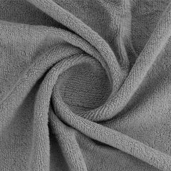 Casa Copenhagen Germany Design 2 Bath + 2 Hand & 2 Washcloths Towels 1800 Gsm | He & She Super Soft Collection 100% Cotton 6 Piece Towel Set - Pine Grey & Grey Violet