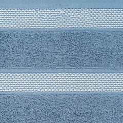 Casa Copenhagen Egyptian Cotton Exotic Hand Towel 400 Gsm (S Dusty Blue)- 2 Pcs