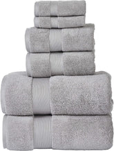 Senses By Riba Cotton Towel Bath, Hand & Wash 703 Gsm | All Cotton Zero Twist Premium Hotel & Spa Quality Highly Absorbent | Pack Of 6 (Alloy)