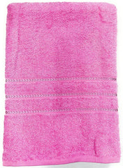 Bombay Dyeing Flora Large Size Bath Towel 500 Gsm (Baby Pink)