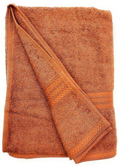 Bombay Dyeing Tulip Small Size Bath Towel 500 Gsm (Rust Brown)