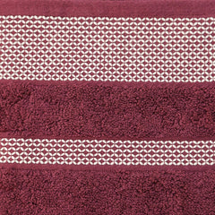 Spaces Hygro 600 Gsm Cotton Bath Towel - Wine