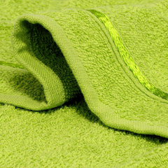 Story@Home 100% Cotton Face Towel 450 Gsm (Pack Of 10)- Green