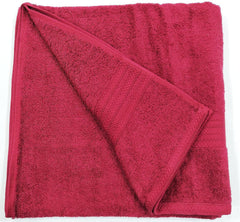 Bombay Dyeing Tulip Small Size Bath Towel 500 Gsm (Mahroon)