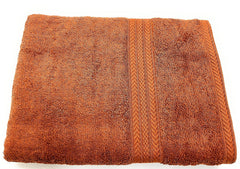 Bombay Dyeing Tulip Small Size Bath Towel 500 Gsm (Rust Brown)