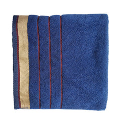 Pyaro Large Size Cotton Bath Towel 450 Gsm | Ultra Absorbent, Quick Drying & Super Soft Bathing Towel (Blue)