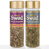 Panjon Swad Roasted Saunf & Royal Fresh Mix Mukhwas 360gm, (180gm *2 Bottles)