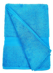 Bombay Dyeing Santino Premium Cotton Large Bath Towel 500 Gsm (Aqua Blue)