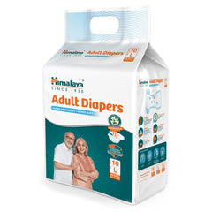 Himalaya Adult Diapers Live Confident, Live Happy | Large 10 Diapers