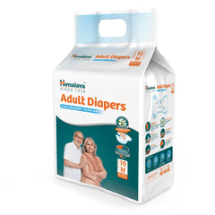 Himalaya Adult Diapers Live Confident, Live Happy | Medium 10 Diapers