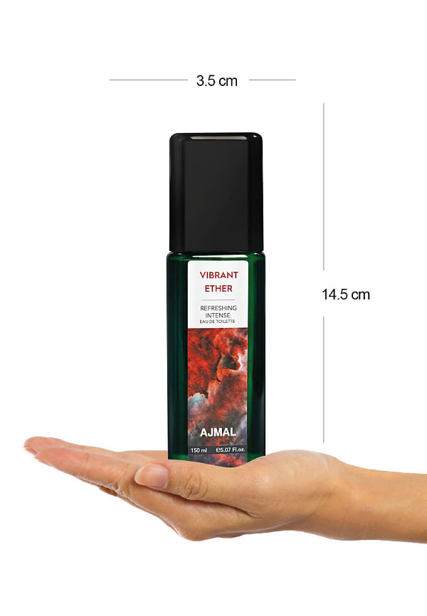 Ajmal Vibrant Ether Refreshing Intense Eau De Toilette 150ml 5.07 Fl.oz. | Party Wear Gift For Men And Women Ajmal Vibrant Ether Refreshing Intense Eau De Toilette 150ml 5.07 Fl.oz. | Party Wear Gift For Men And Women