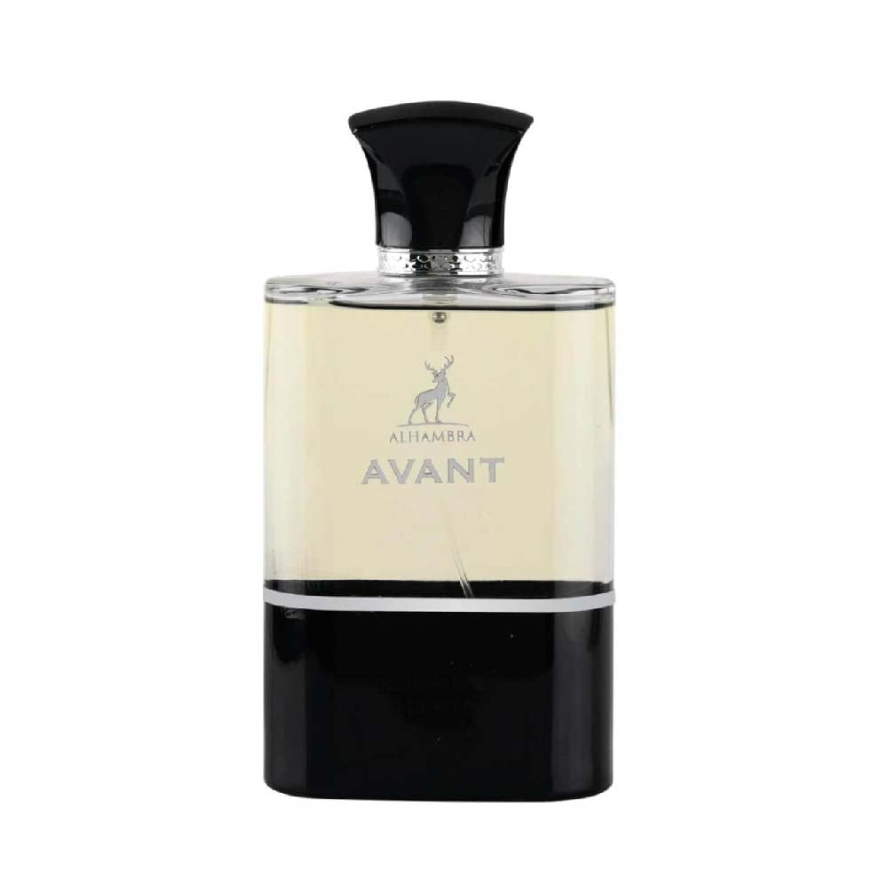 AVANT BY MAISON ALHAMBRA EAU DE PARFUM FOR MEN 100ML 3.4 FL.OZ. AVANT BY MAISON ALHAMBRA EAU DE PARFUM FOR MEN 100ML 3.4 FL.OZ.
