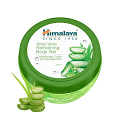 Himalaya Aloe Vera Refreshing Body Gel, Moisturizes, Cools And Soothes Skin | 300ml