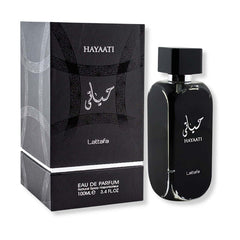 Lattafa Hayaati Black Eau De Parfum 100ml 3.4 Fl.oz. Unisex Luxury Fragrance | Long Lasting