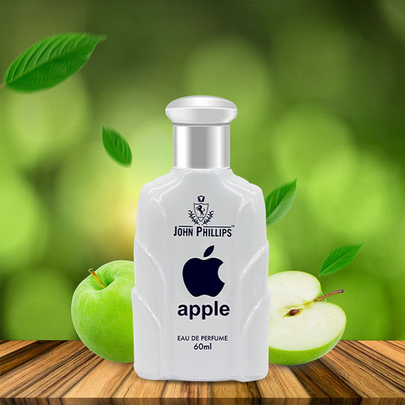 John Phillips Apple Eau De Parfum 60ml 2 Fl.oz. & After Shave Lotion 50ml 1.6 Fl.oz. Long Lasting | For Men John Phillips Apple Eau De Parfum 60ml 2 Fl.oz. & After Shave Lotion 50ml 1.6 Fl.oz. Long Lasting | For Men