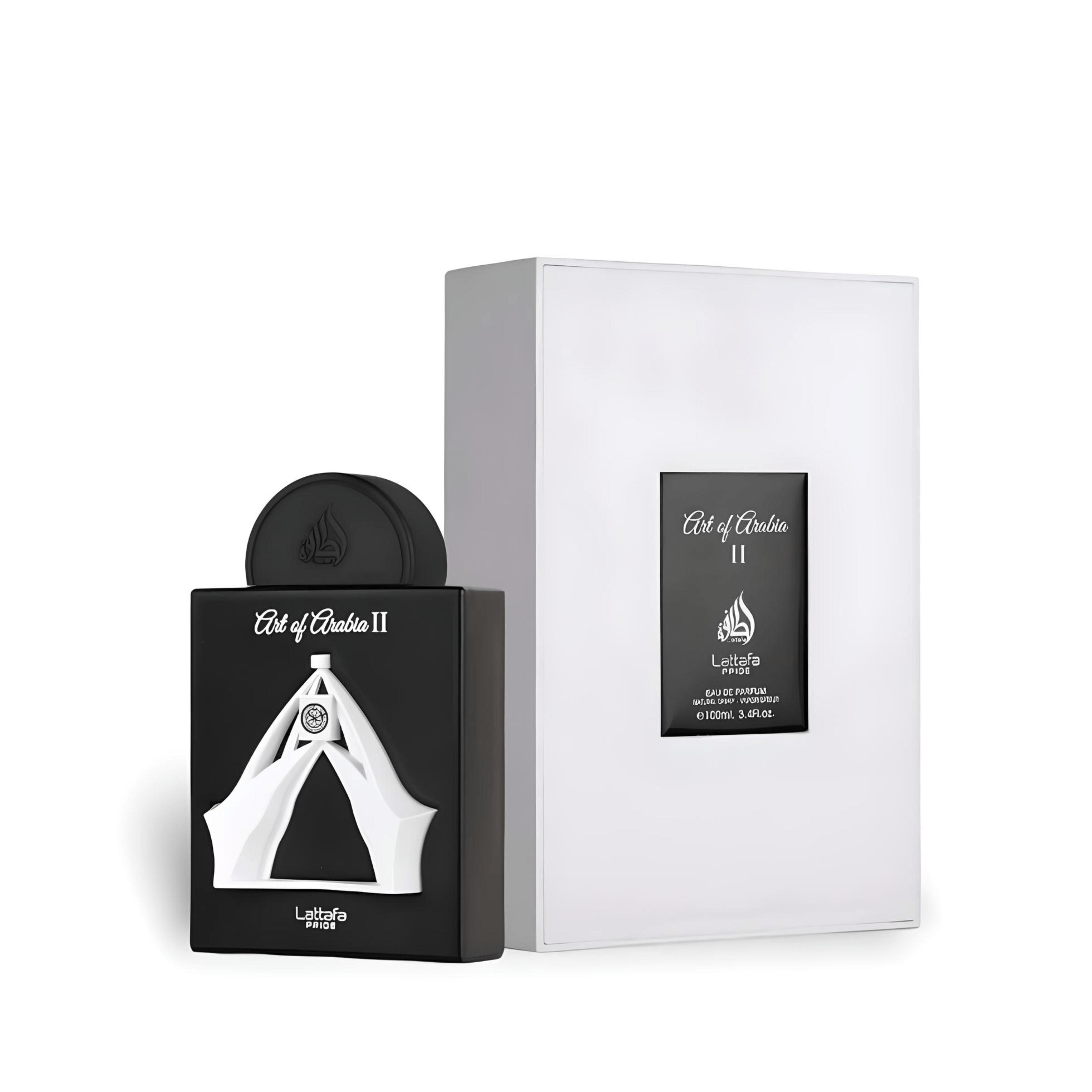 PRIDE ART OF ARABIA II BY LATTAFA PRIDE EAU DE PARFUM 100ML 3.4 FL.OZ. FOR MEN & WOMEN PRIDE ART OF ARABIA II BY LATTAFA PRIDE EAU DE PARFUM 100ML 3.4 FL.OZ. FOR MEN & WOMEN